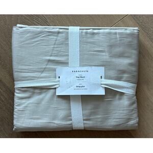 New Parachute Home King Sateen Top Sheet Bone